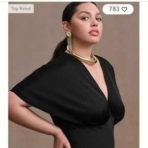 BHLDN Leila Black Formal dress / gown NWT